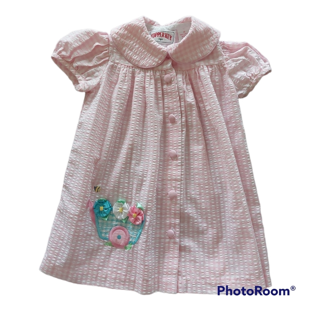 Baby pink dress